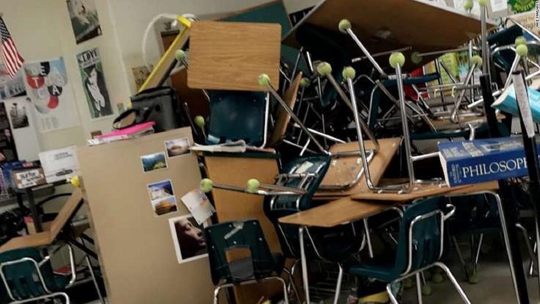 This Is What Shelter In Place Looks Like During A School