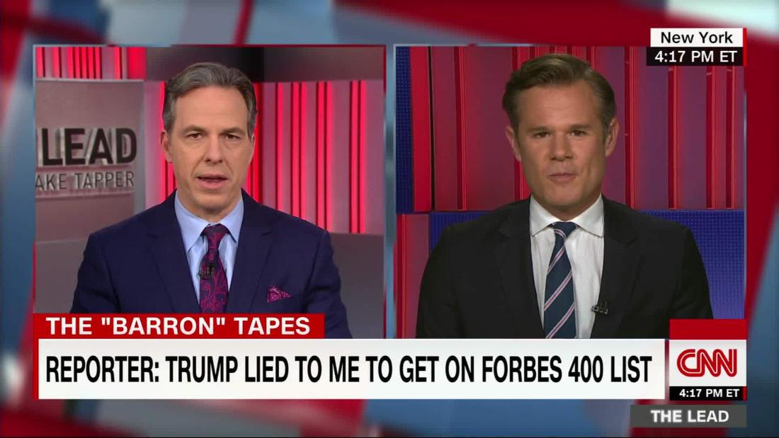 Forbes reporter finds tape of Trump 'spokesman' John Barron - CNN Video