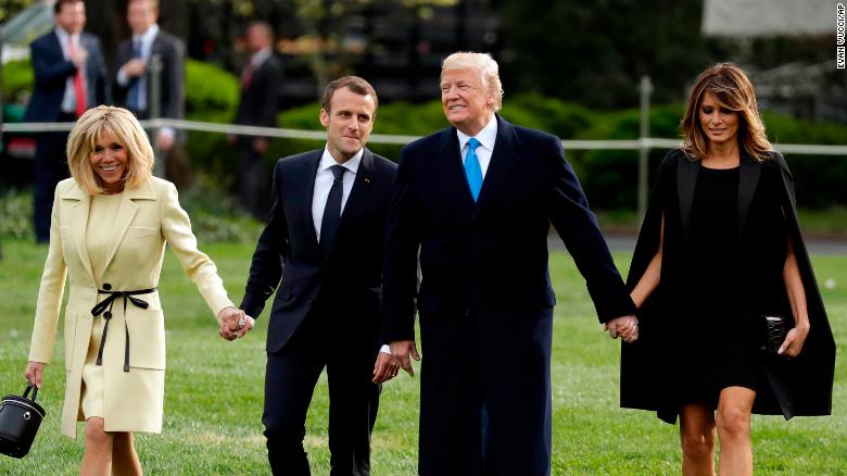 Macron hopes Trump relationship can help make France great again