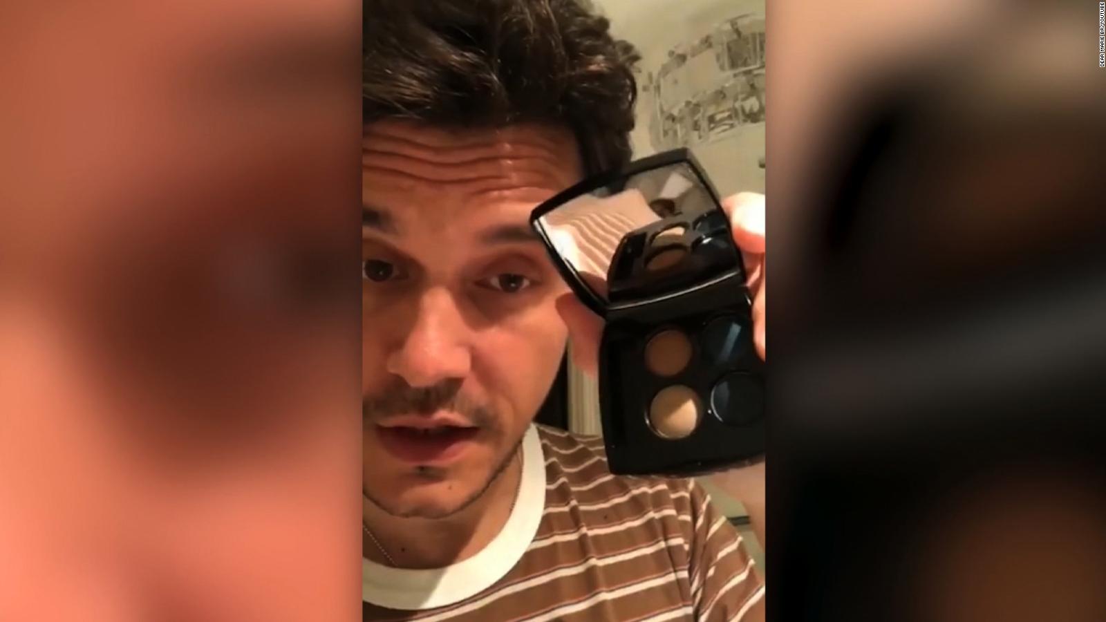 John Mayer Takes On New Gig As Makeup Artist CNN Video