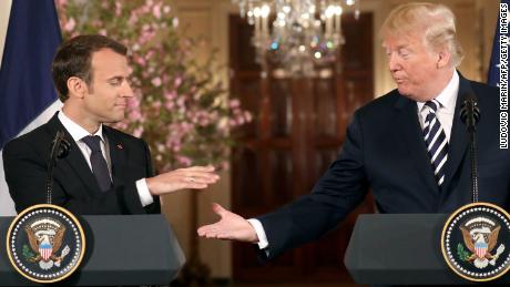 Macron opens door to new Iran deal in talks with Trump