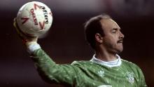 21 Mar 1990:  Portrait of Liverpool Goalkeeper Bruce Grobbelaar during a Barclays League Division One match against Tottenham Hotspur at White Hart Lane in London. Tottenham Hotspur won the match 1-0. \ Mandatory Credit: Ben  Radford/Allsport