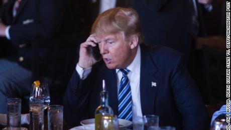 Trump still uses his personal cell phone despite warnings and increased call scrutiny