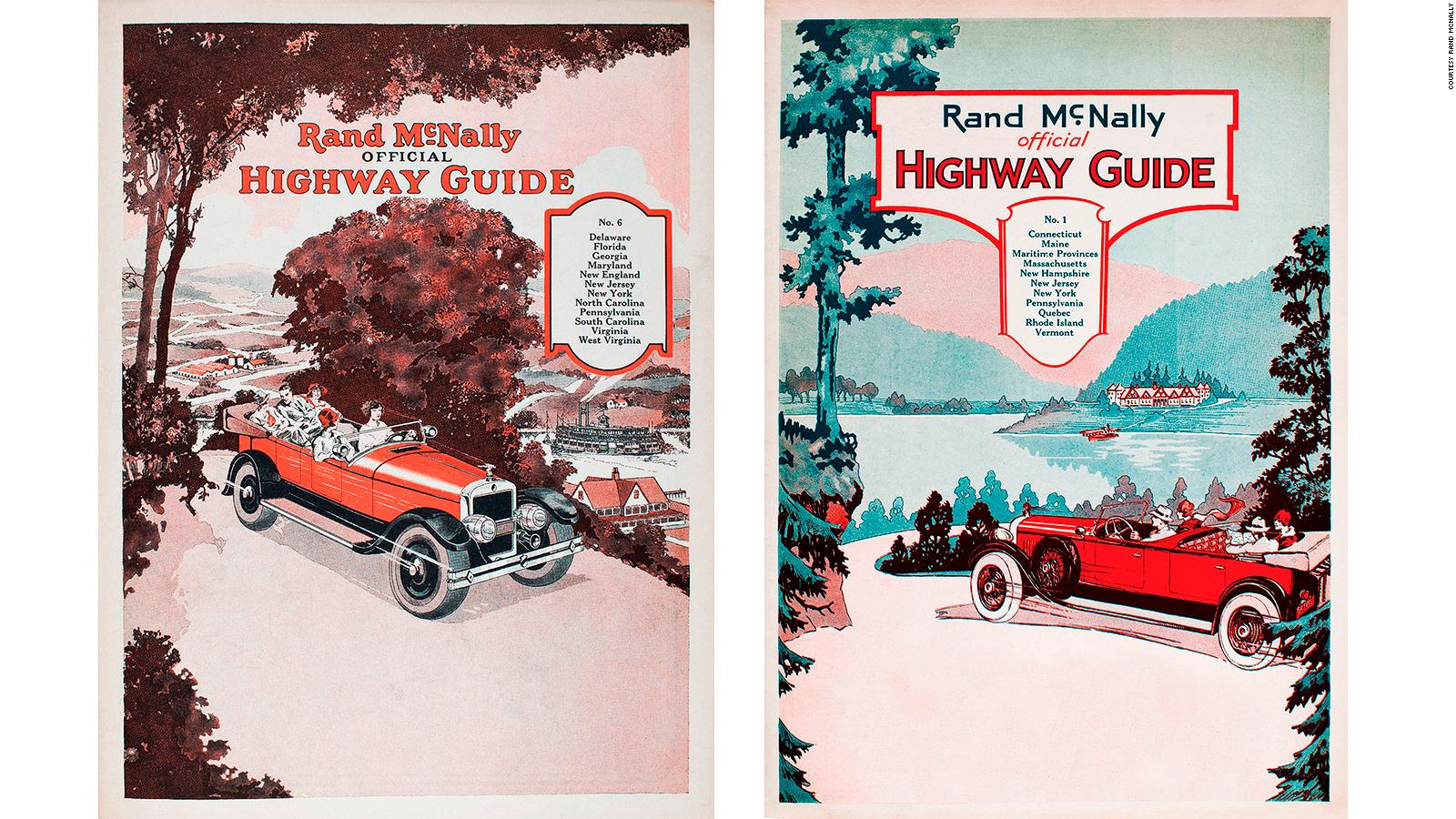 Rand Mcnally Road Trip Rand Mcnally Vintage Atlases Map The Great American Road Trip | Cnn Travel