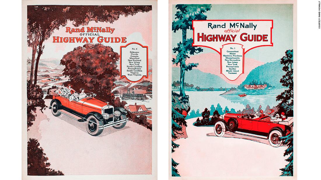 Rand McNally road atlas covers through the years (photos)  CNN Travel