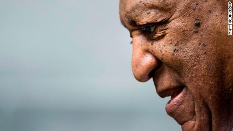 Bill Cosby departs after a pretrial hearing in his sexual assault case at the Montgomery County Courthouse in Norristown, Pa., Tuesday, Aug. 22, 2017. Cosby&#39;s retrial will be delayed as his new legal team gets up to speed on the case. (AP Photo/Matt Rourke)