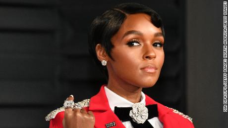 Janelle Monae attends the 2018 Vanity Fair Oscar Party hosted by Radhika Jones at Wallis Annenberg Center for the Performing Arts on March 4, 2018 in Beverly Hills, California.  (Photo by Dia Dipasupil/Getty Images)