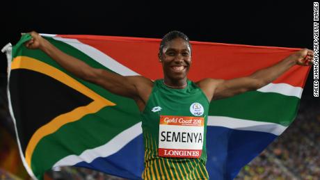 Competing at the Commonwealth Games for the first time, Semenya won double gold for South Africa in April.