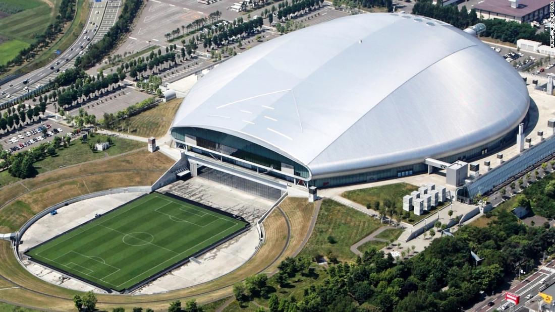 &lt;strong&gt;What:&lt;/strong&gt; Sapporo Dome&lt;br /&gt;&lt;strong&gt;Capacity:&lt;/strong&gt; 41,410&lt;br /&gt;&lt;strong&gt;Where:&lt;/strong&gt; Sapporo City&lt;br /&gt;&lt;strong&gt;Matches:&lt;/strong&gt; Australia vs Fiji; England vs Tonga