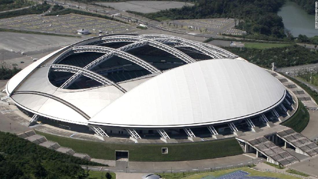 &lt;strong&gt;What: &lt;/strong&gt;Oita Stadium&lt;br /&gt;&lt;strong&gt;Capacity:&lt;/strong&gt; 40,000&lt;br /&gt;&lt;strong&gt;Where: &lt;/strong&gt;Oita Prefecture&lt;br /&gt;&lt;strong&gt;Matches: &lt;/strong&gt;New Zealand vs Canada; Australia vs Uruguay; Wales vs Fiji; Quarterfinals 1  &amp;amp; 3 