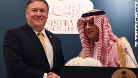 Pompeo uses meeting with Saudis as an opportunity to slam the Iran nuclear deal