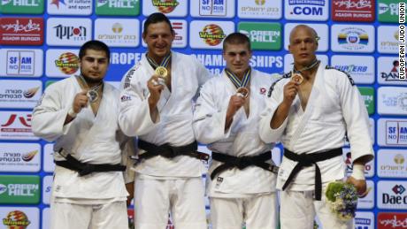 Krpalek defeated Tamerlan Bashaev of Russia to be crowned European heavyweight champion