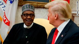 Trump did not discuss &#39;s---hole countries&#39; remark with Nigerian president
