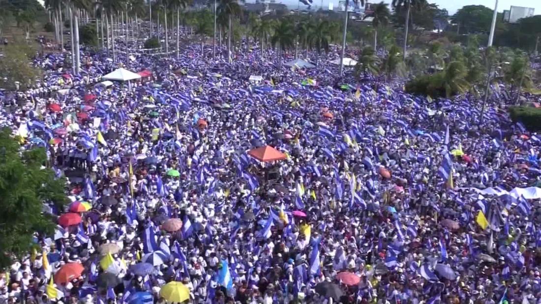 Nicaragua Convocan A Manifestaci N Oficialista Cnn Video