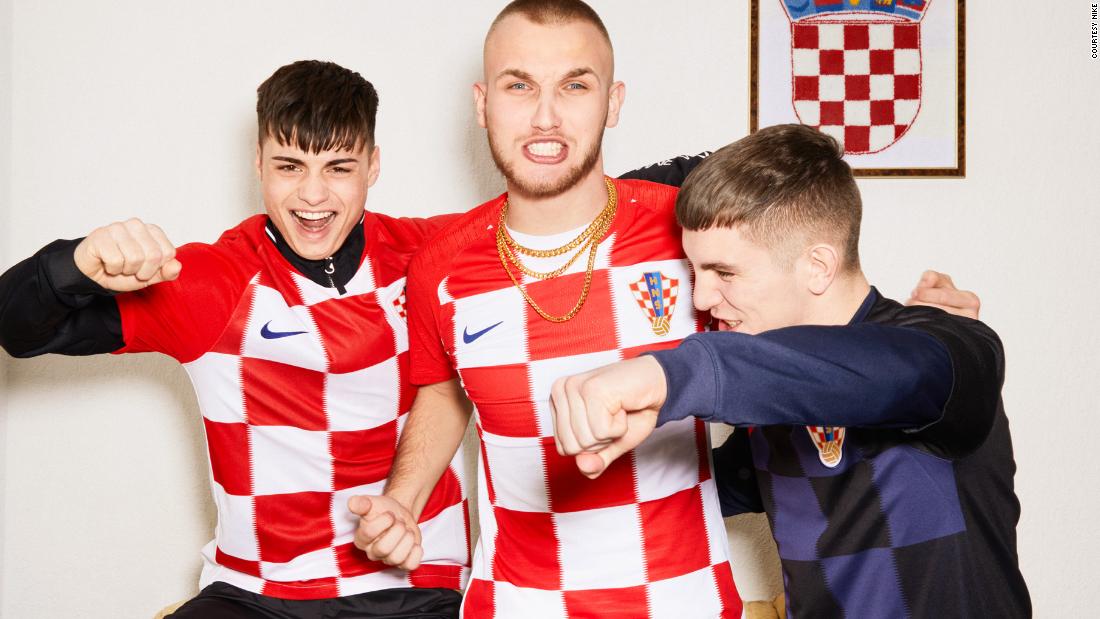 It&#39;s not all about witty design references this year. The red-and-white checkered design for Croatia&#39;s Nike-designed kit is an obvious riff on the checkered crest at the center of the Croatian flag.