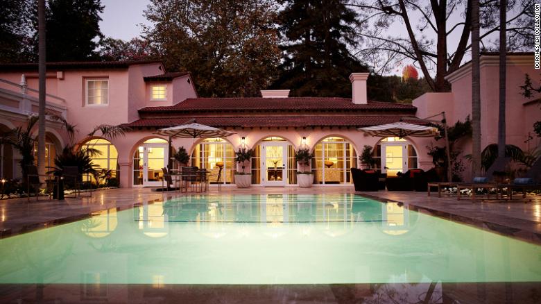 The Hotel Bel-Air in Los Angeles is one of the hotels that Clooney has cited in his call for a boycott.