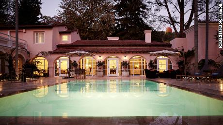 The Hotel Bel-Air in Los Angeles is one of the hotels that Clooney has cited in his call for a boycott.