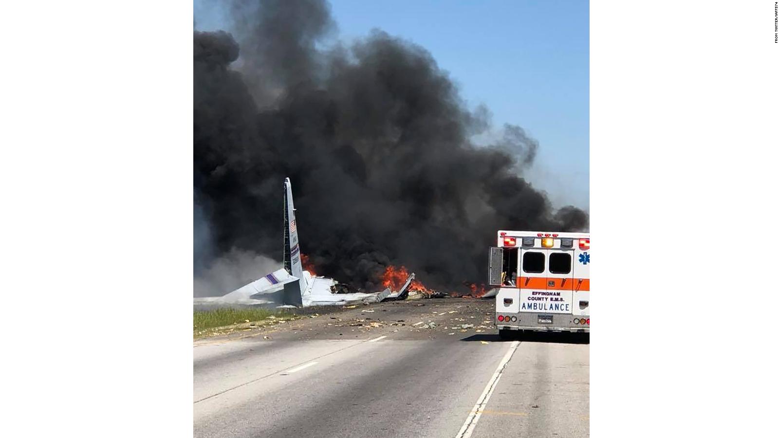 Military Cargo Plane Crashes In Georgia Cnn Video 0354