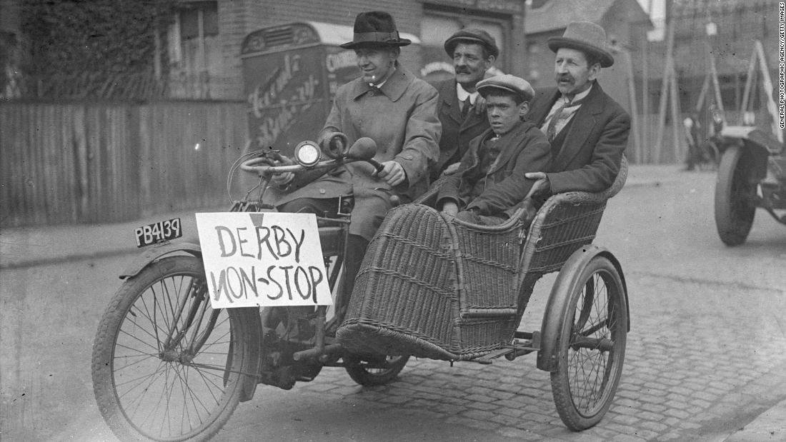 Back in the 1920s, a day out at The Derby was a must for many Londoners.