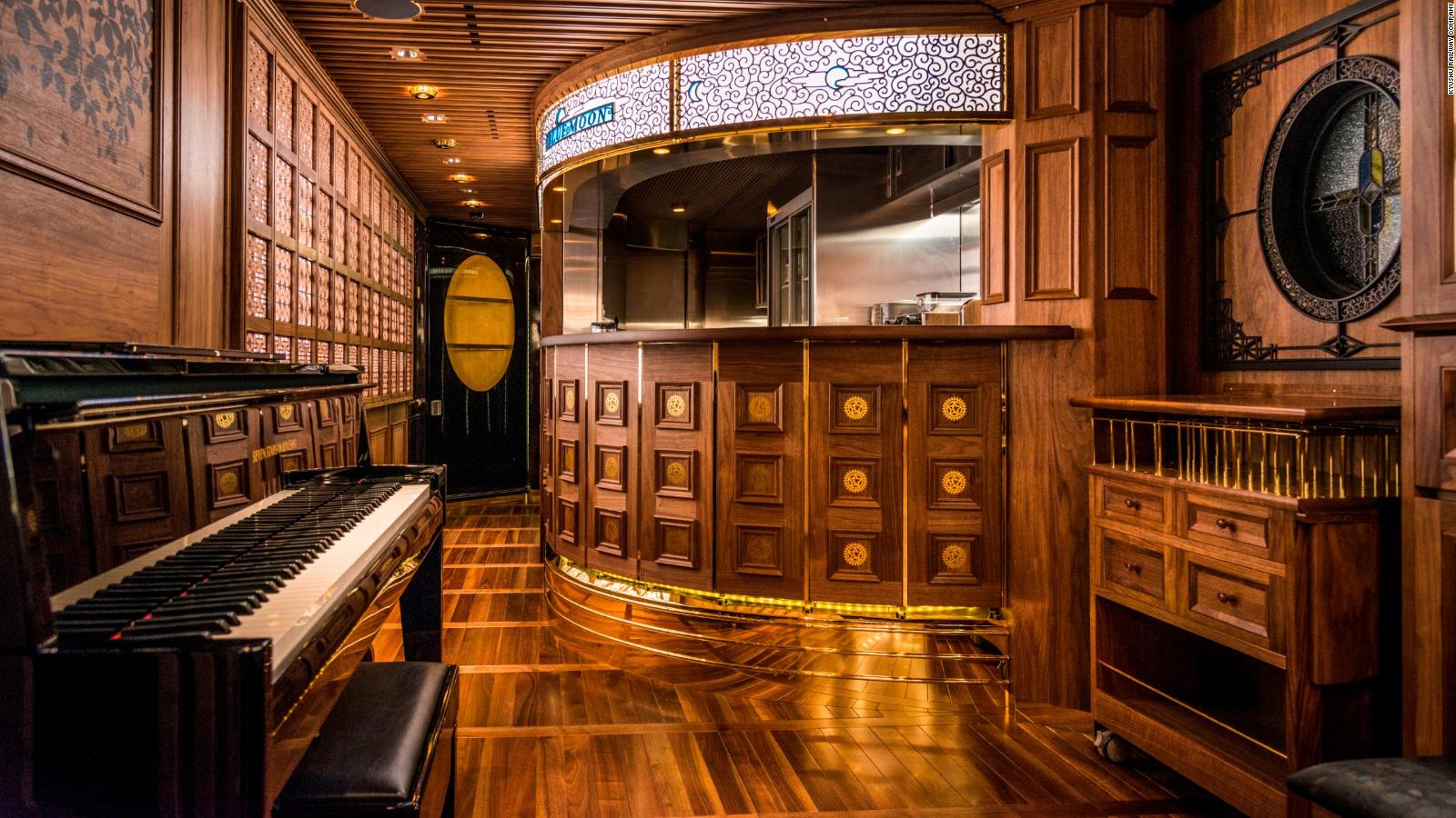 Riding the world's most luxurious train - CNN Video