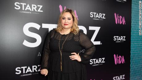 Tanya Saracho attends Starz &quot;Vida&quot; Premiere at Regal LA Live Stadium 14 on May 1, 2018 in Los Angeles, California.