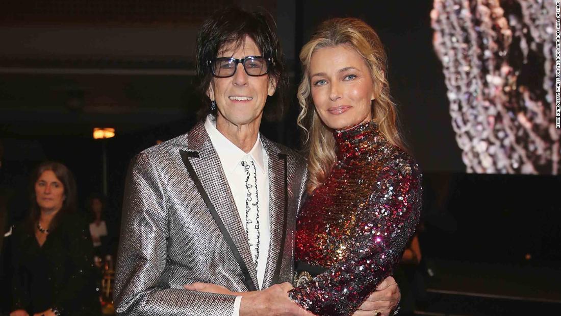 Ric Ocasek of the Cars and Paulina Porizkova attend the Rock &amp;amp; Roll Hall of Fame induction ceremony in Cleveland in April 2018. A few weeks later Porizkova &lt;a href=&quot;https://www.instagram.com/p/BiR_9hZjNMp/?taken-by=paulinaporizkov&quot; target=&quot;_blank&quot;&gt;announced on Instagram that the couple have been separated for a year. &lt;/a&gt;