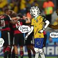 david luiz maicon world cup moments