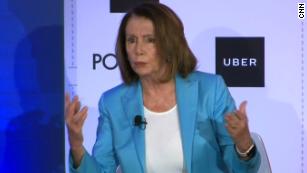 Pelosi on Democratic candidates who oppose her: 'Just win, baby'