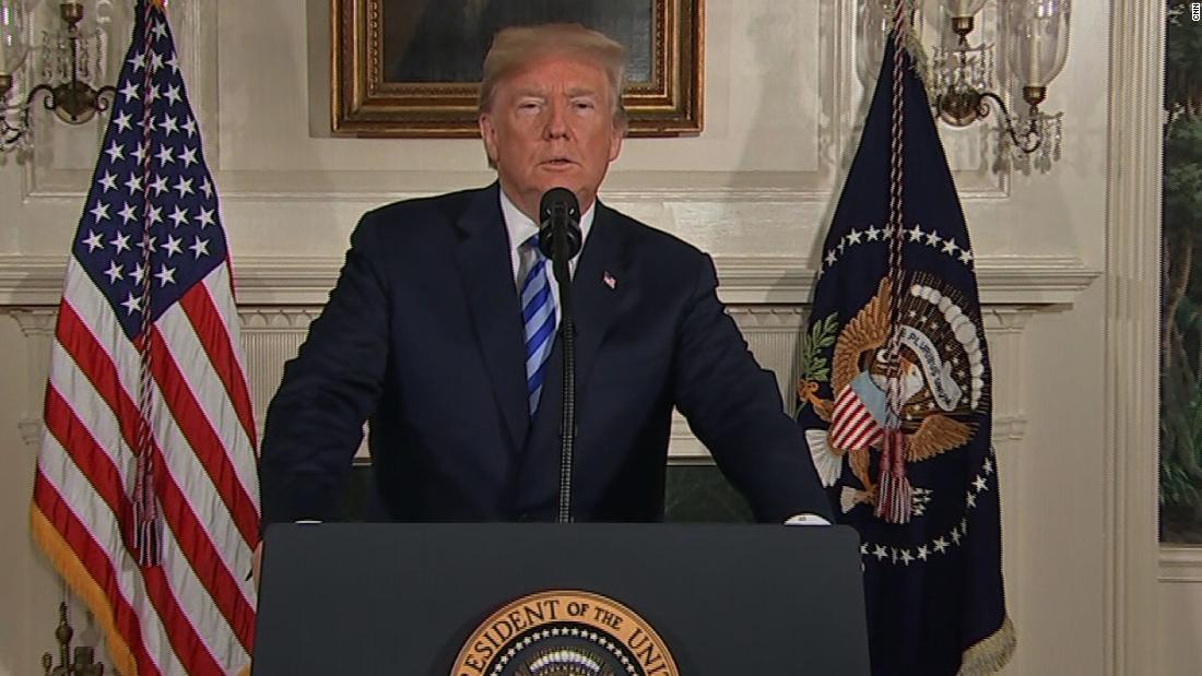 Trump Announces Withdrawal From Iran Deal Cnn Video 