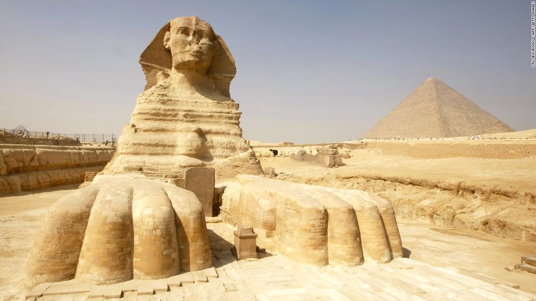 &lt;strong&gt;Sphinx, Egypt:&lt;/strong&gt; With the body of a lion and human head, this ancient colossus is still enveloped in mystery. 
