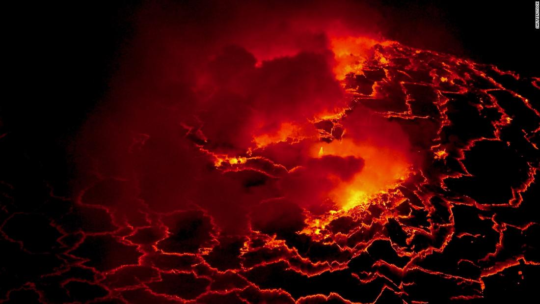 &lt;strong&gt;Nyiragongo Volcano, Virunga National Park, Democratic Republic of Congo:&lt;/strong&gt; This is an active volcano and provides a fascinating look at the awesome power of geologic forces. 