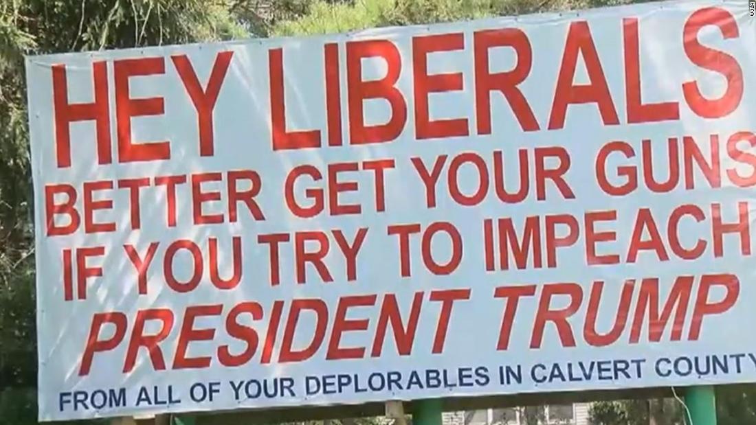 A Sign In Maryland Tells Liberals To Get Their Guns If They Try To
