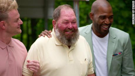 Tom Jackson, center, appears on the first season of &#39;Queer Eye,&#39; which was filmed in Georgia.