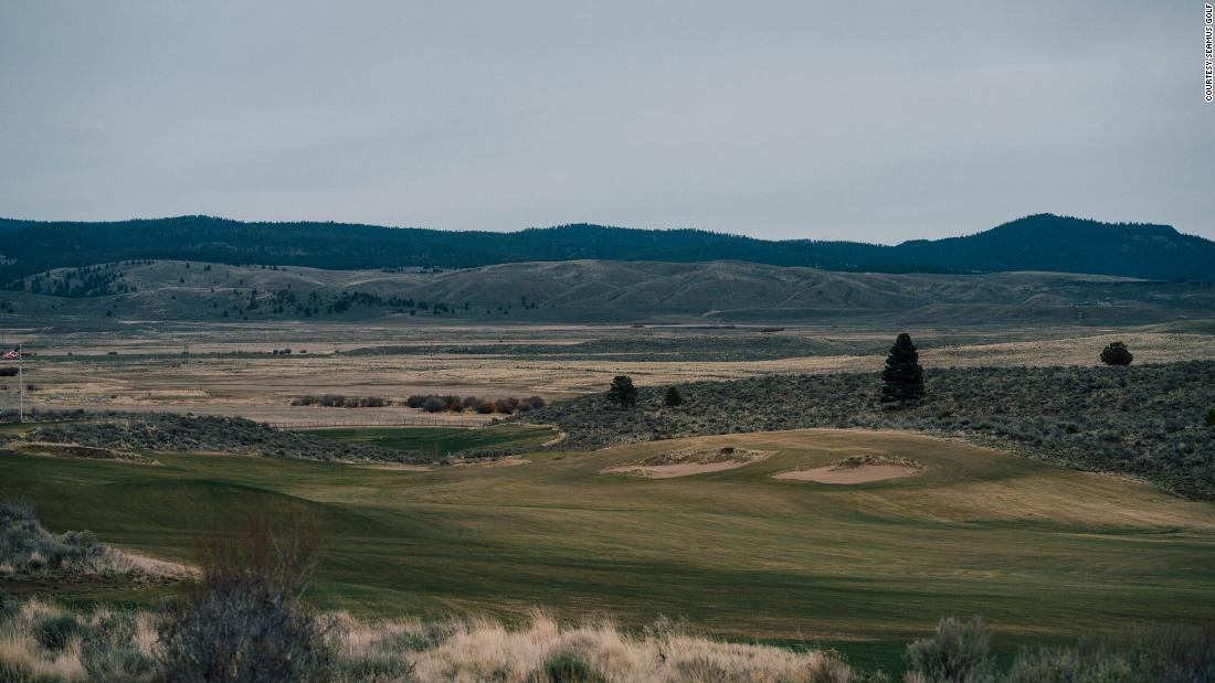 Silvies Valley boasts three golf courses, although only one caters for goat caddies. 