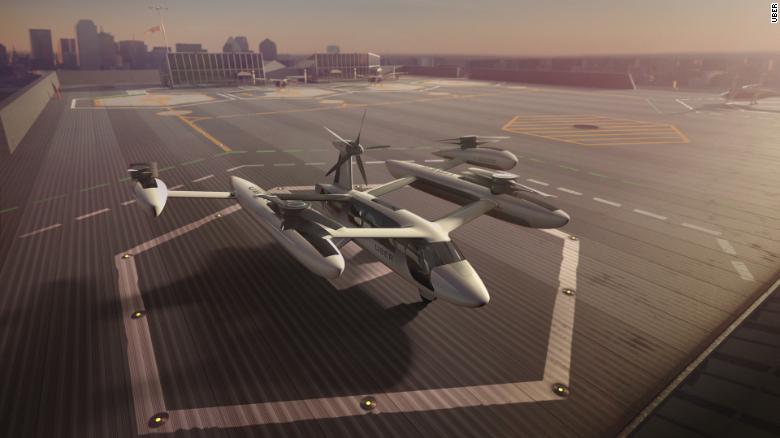 Uber planning flying taxis for 2023