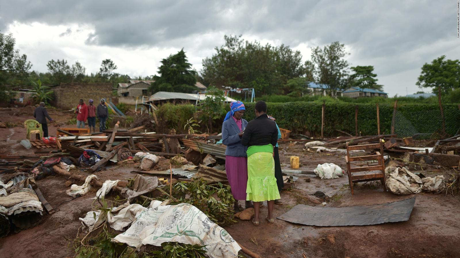 Kenya dam bursts, killing at least 45 CNN