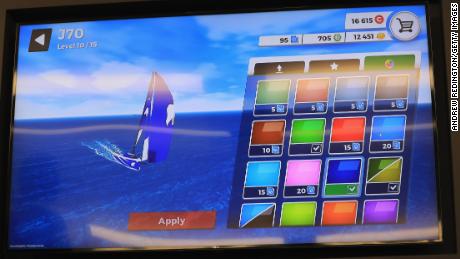 The online platfom allows gamers all over the world to compete in virtual regattas.