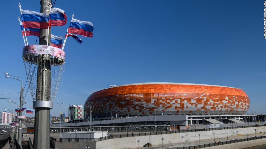 Featuring a striking orange, red and white exterior, construction on the 44,442-seater Mordovia Arena began in 2010. Initially hoped to be completed two years later for the 1,000th anniversary of the Mordovian people&#39;s unification with Russia&#39;s other ethnic groups, it was eventually finished in April 2018.