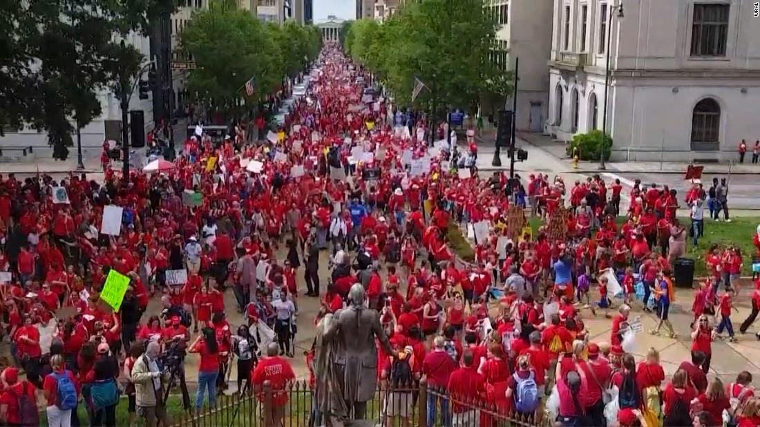 North Carolina teachers want better pay and they're marching to fight