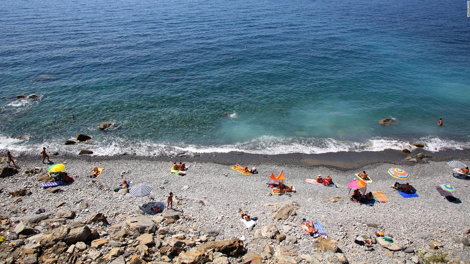 Naked Teens At The Spanish Beach