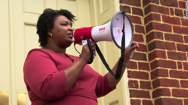Hillary Clinton endorsed Stacey Abrams in Tuesday&#39;s Georgia Democratic gubernatorial primary.