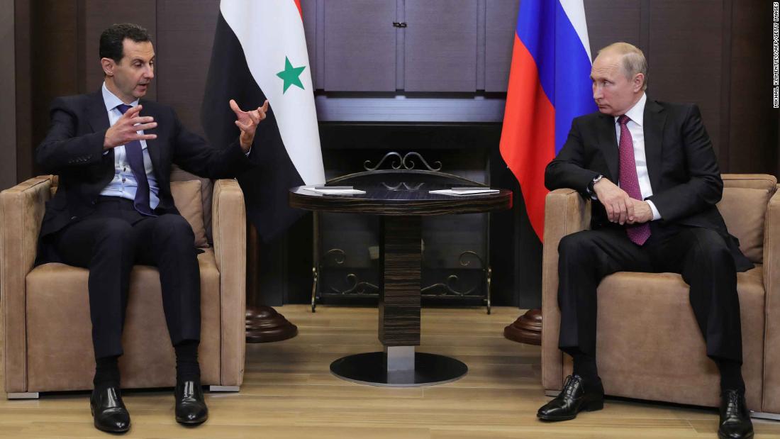 Syria Foreign Troops Putin Tells Assad All Foreign Forces Will Leave Cnn