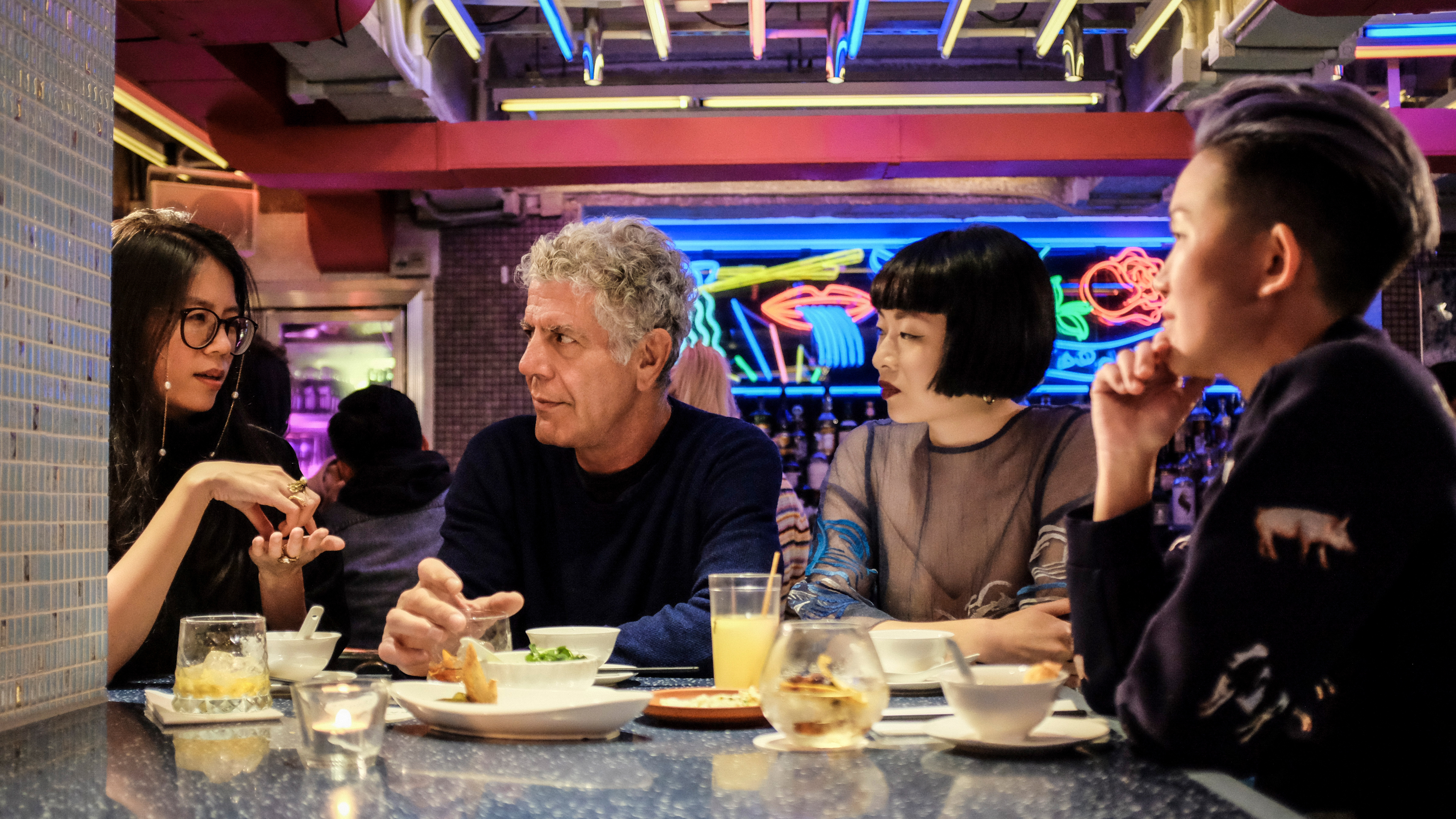 Bourdain Chats With Hong Kong S Young Artists Cnn Video