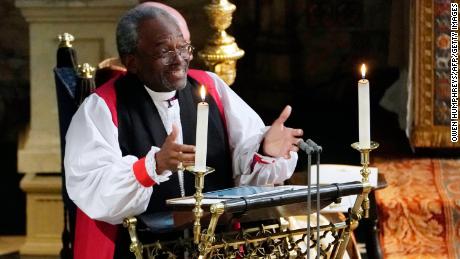 Meghan Markle&#39;s decision to chose Bishop Michel Bruce Curry to deliver a sermon at her wedding hinted how she will raise her child, some say. 