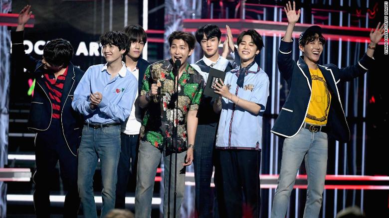 K-pop group BTS scores worldwide success