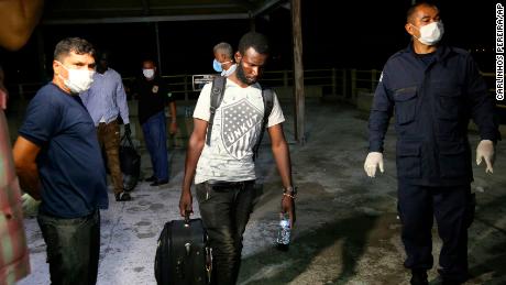 Dozens of African migrants rescued in Brazil after 35 days at sea