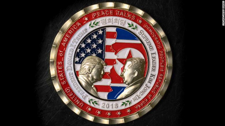 BREAKING NEWS: So it has begun. Strike against North Korea approved by our leader.  - Page 3 180522085845-01-trump-kim-coin-0521-exlarge-169