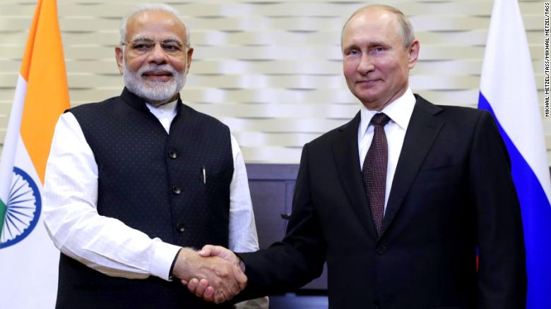Image result for putin and Modi