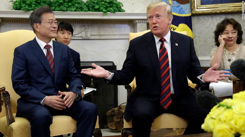 Trump on NK summit: We're moving along