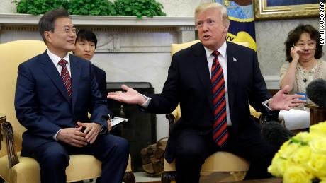 Trump on North Korea summit: We're moving along
